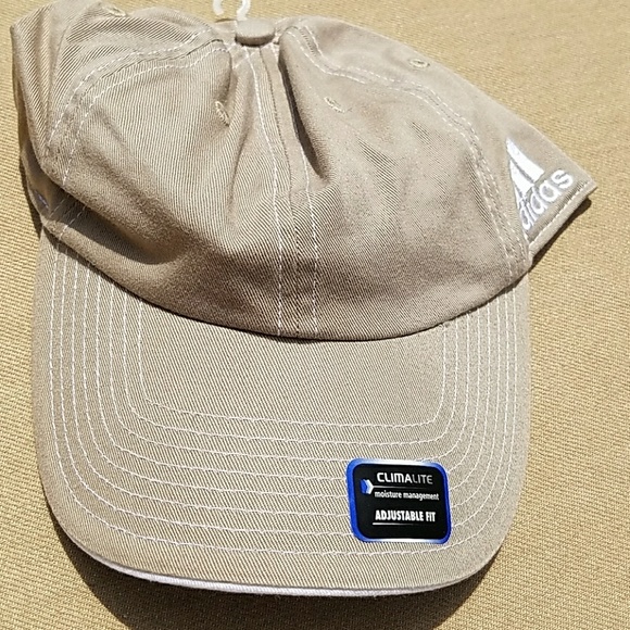 khaki adidas hat